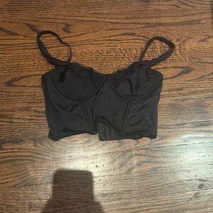 Abercrombie Lace and Satin Balconette Corset